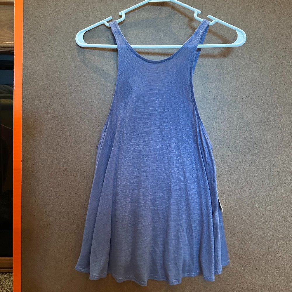 NWT Lucy Love "Mineral" (Chambray Blue) Swing Charlie Tank